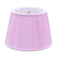 SOLID EMPIRE PLEATED LAMPSHADE
