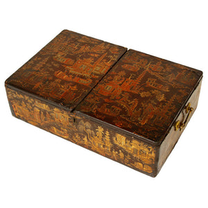 ENGLISH EXPORT LACQUERED BOX