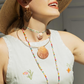 Hollyhock Sun Hat - White Long Grosgrain Ribbon