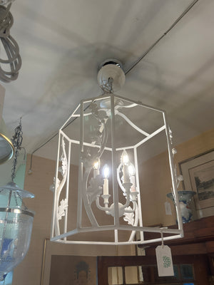 OAK LEAVES & BERRIES PLASTER LANTERN