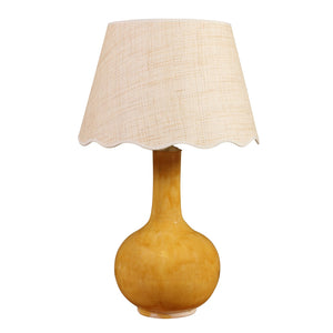 CUSTOM OCHRE SINGLE GOURD LAMP