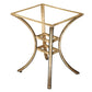 STENCILED SPLAYED LEG PEDESTAL DINING TABLE BASE