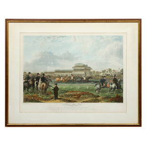 CHARLES HUNT NEWTON "RACES" FRAMED PRINT