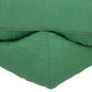 FRANCES ELKINS STYLE TURKISH OTTOMAN IN GREEN OTTOMAN FILE FABRIC