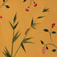 A JAPANESE SIX PANEL FOLDING CRANE MOTIF SCREEN