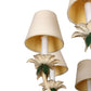 VINTAGE EIGHT ARM PINEAPPLE CHANDELIER
