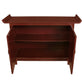 JAMES MONT STYLE VINTAGE CABINET WITH BRASS DETAILS