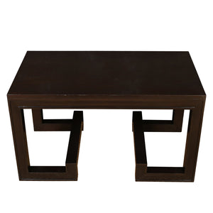 BLACK MODERNIST ANGULAR BASE TABLE