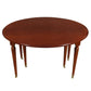 LOUIS XVI MAHOGANY TABLE WITH LEAVES