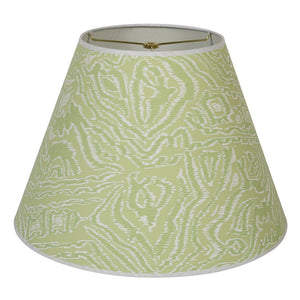 CUSTOM VIENNA WOODS PISTACHIO AND SNOWPEA MBD WALLPAPER LAMPSHADES