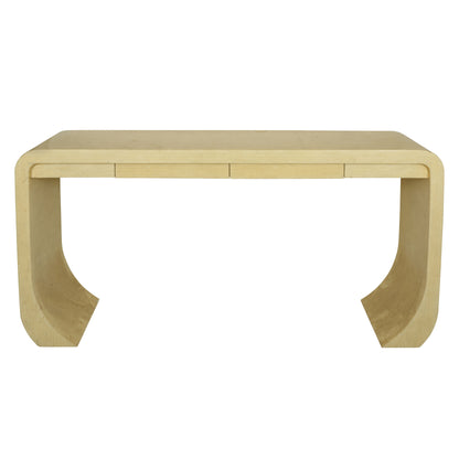 CIRCA 1980 LARGE AND IMPRESSIVE KARL SPRINGER STYLE FAUX BONE CONSOLE