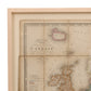NEWLY FRAMED ANTIQUE MAP OF EUROPE