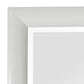LARGE WHITE PAINTED MIRROR