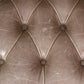ENGLISH TUFTED LEATHER KLISMOS CURVED DESK CHAIR