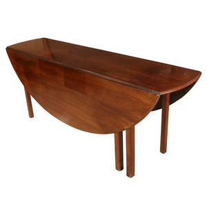 ENGLISH DROP LEAF HUNT TABLE, AS IS