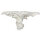 A PAIR OF PLASTER SERGE ROCHE BRACKETS