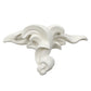 A PAIR OF PLASTER SERGE ROCHE BRACKETS