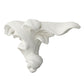 A PAIR OF PLASTER SERGE ROCHE BRACKETS