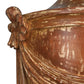 VINTAGE URN AND PEDESTAL WITH STORAGE