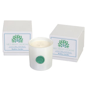 MEG BRAFF DESIGNS BAMBOO GARDEN CANDLE