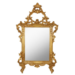 GILT ORNATE CARVED MIRROR