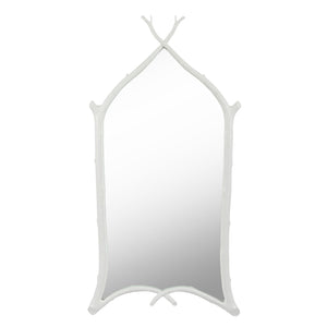 SMALL GOTHIC TWIG PAINTED MIRROR