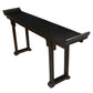 MODERN ASIAN STYLE BLACK ALTAR TABLE CONSOLE