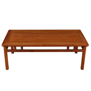 VINTAGE ROSEWOOD COFFEE TABLE WITH GRID DETAIL