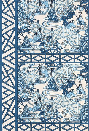 ORIENTAL PASTORALE WALLPAPER SAMPLE