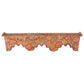 PAIR CUSTOM CORAL WINDOW VALENCES, PROVENANCE BROOKE ASTOR NYC LIBRARY