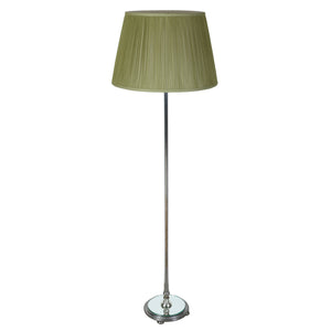 VINTAGE SINGLE HANSEN CHROME STANDING LAMP