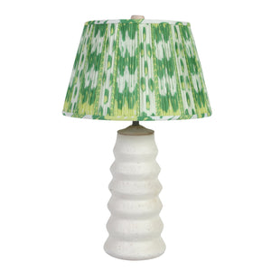 WHITE CYLINDRICAL MODERN LAMP