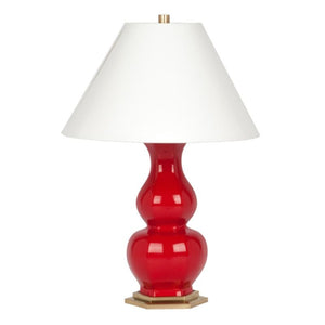 SEBASTIAN LAMP IN CARIDNAL RED