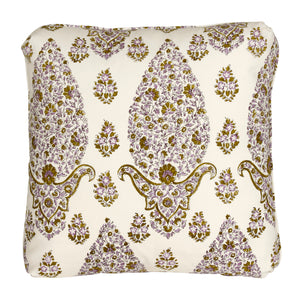 LAVENDER PAISLEY DOWN FILLED PILLOWS