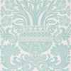 BLENHEIM WALLPAPER - FRENCH BLUE ON WHITE