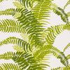 FERNS WALLPAPER - LIGHT GREENS ON WHITE