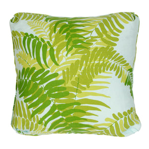 MBD BLUE AND GREEN FERN PILLOWS