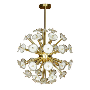 GLASS BLOOM SPUTNIK CHANDELIER