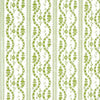 NANKING STRIPE WALLPAPER - GREEN APPLE