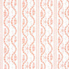 NANKING STRIPE WALLPAPER - CORAL