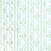 NANKING STRIPE WALLPAPER - AQUA & LIME