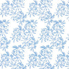 MADAME BUTTERFLY WALLPAPER SAMPLE - CORNFLOWER