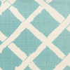 TREILLAGE - INDOOR FABRIC SAMPLE - TURQUOISE