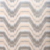 FLAMBE WALLPAPER SAMPLE - CREAM ON MATTE SILVER