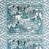 ORIENTAL PASTORALE WALLPAPER - TURQUOISE