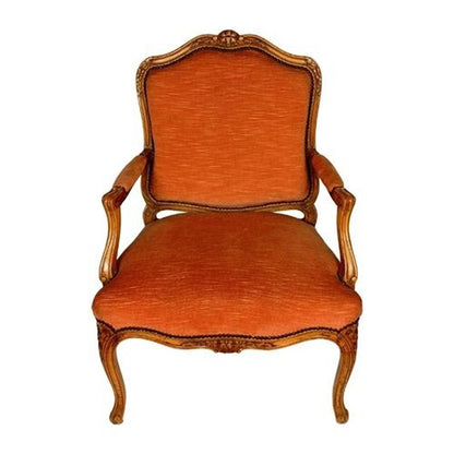PAIR OF FRENCH LOUIS XV STYLE FAUTEUILS