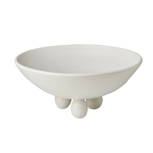 WHITE FOOTED BOWL