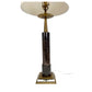 PAIR OF DECO STYLE ARCHITECTURAL TABLE LAMPS