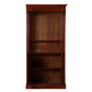 PAIR 19TH C LOUIS PHILIPPE MAHOGANY BOOKCASES WITH DOORS