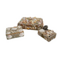 VINTAGE SET OF 3 SHELL BOXES IN THE STYLE OF ANTHONY REDMILE